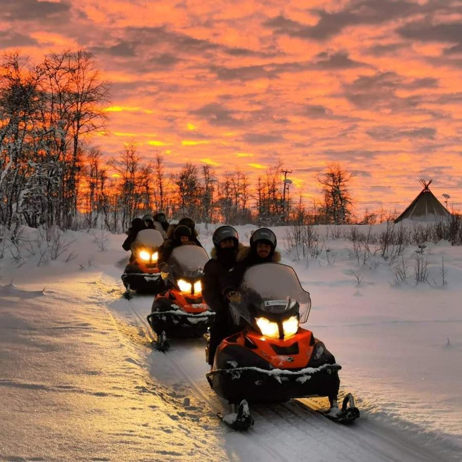 Mattarahkka Northern Light Lodge Kiruna Dış mekan fotoğraf