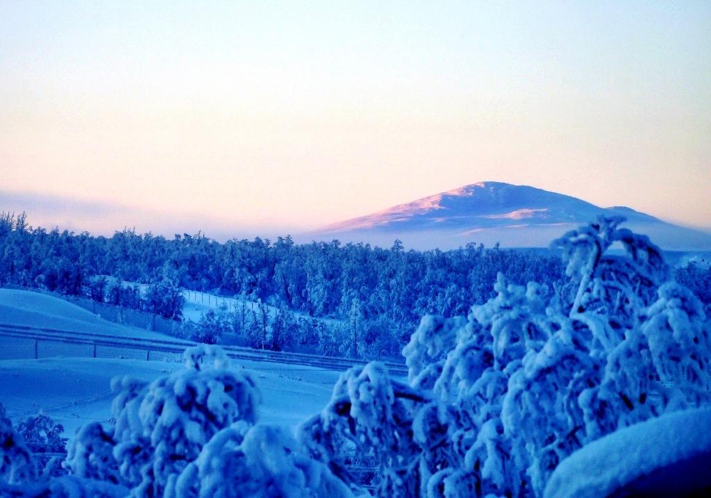 Mattarahkka Northern Light Lodge Kiruna Dış mekan fotoğraf