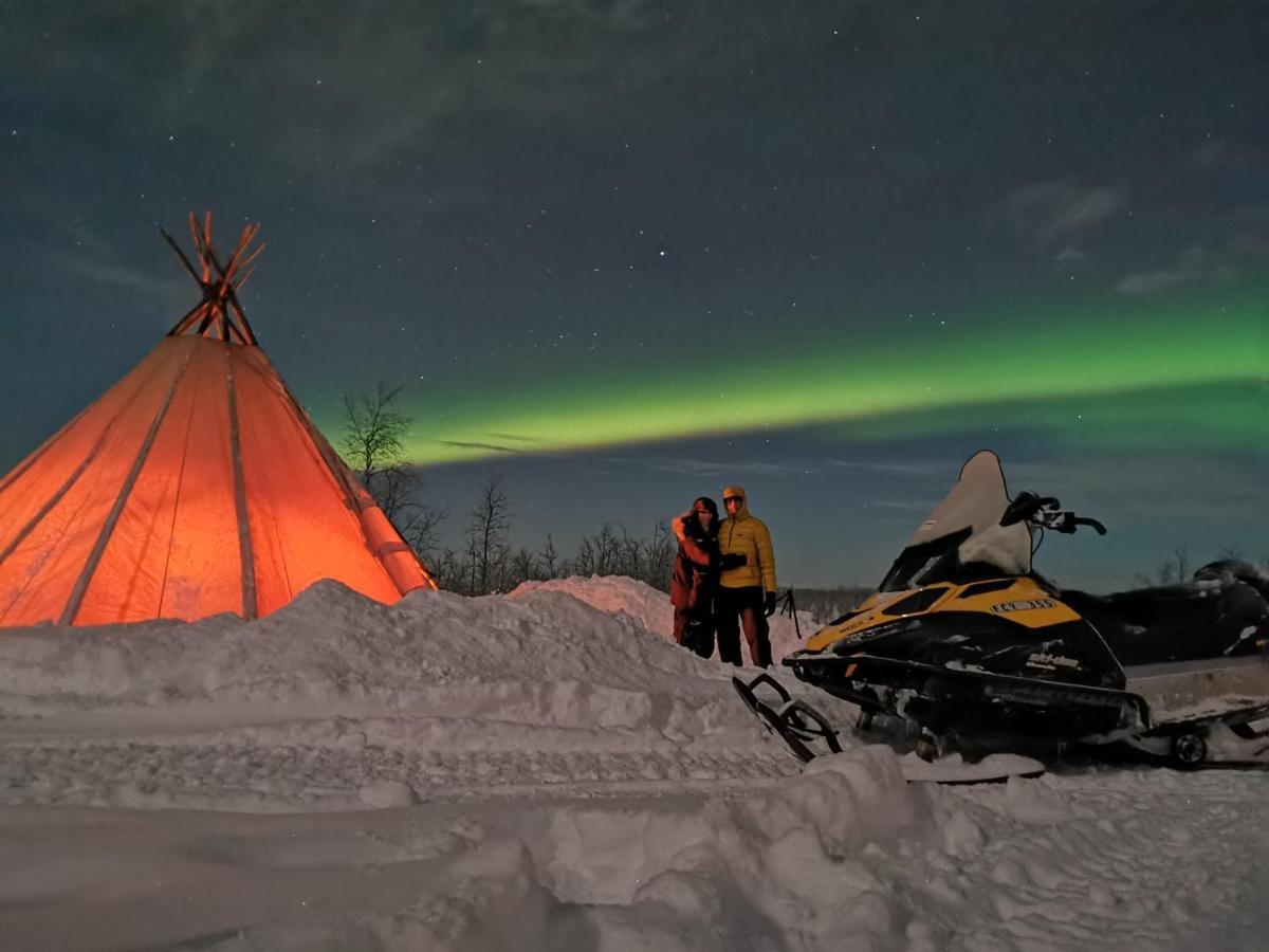 Mattarahkka Northern Light Lodge Kiruna Dış mekan fotoğraf
